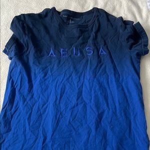 American Eagle Blue Gradient T-Shirt